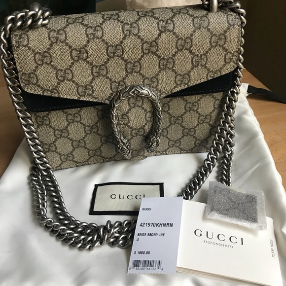 Gucci Handbags - Gucci Mini Dionysus GG Supreme Shoulder Bag